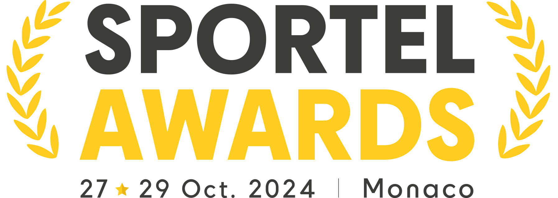 Logo SPORTEL Awards 2023 with dates